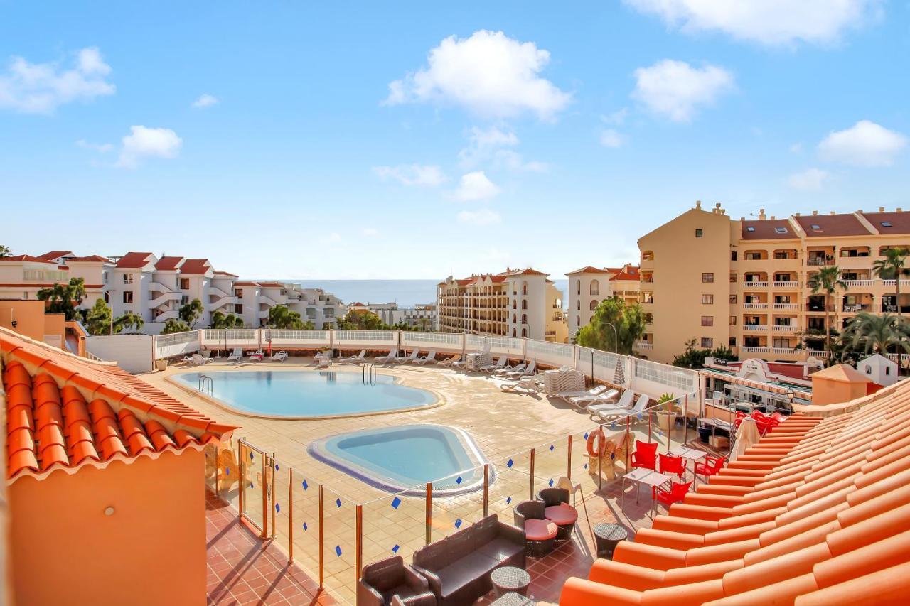 Top Floor, Sea View, Huge Terrace, Heated Pool, Garage Los Cristianos  Exterior photo