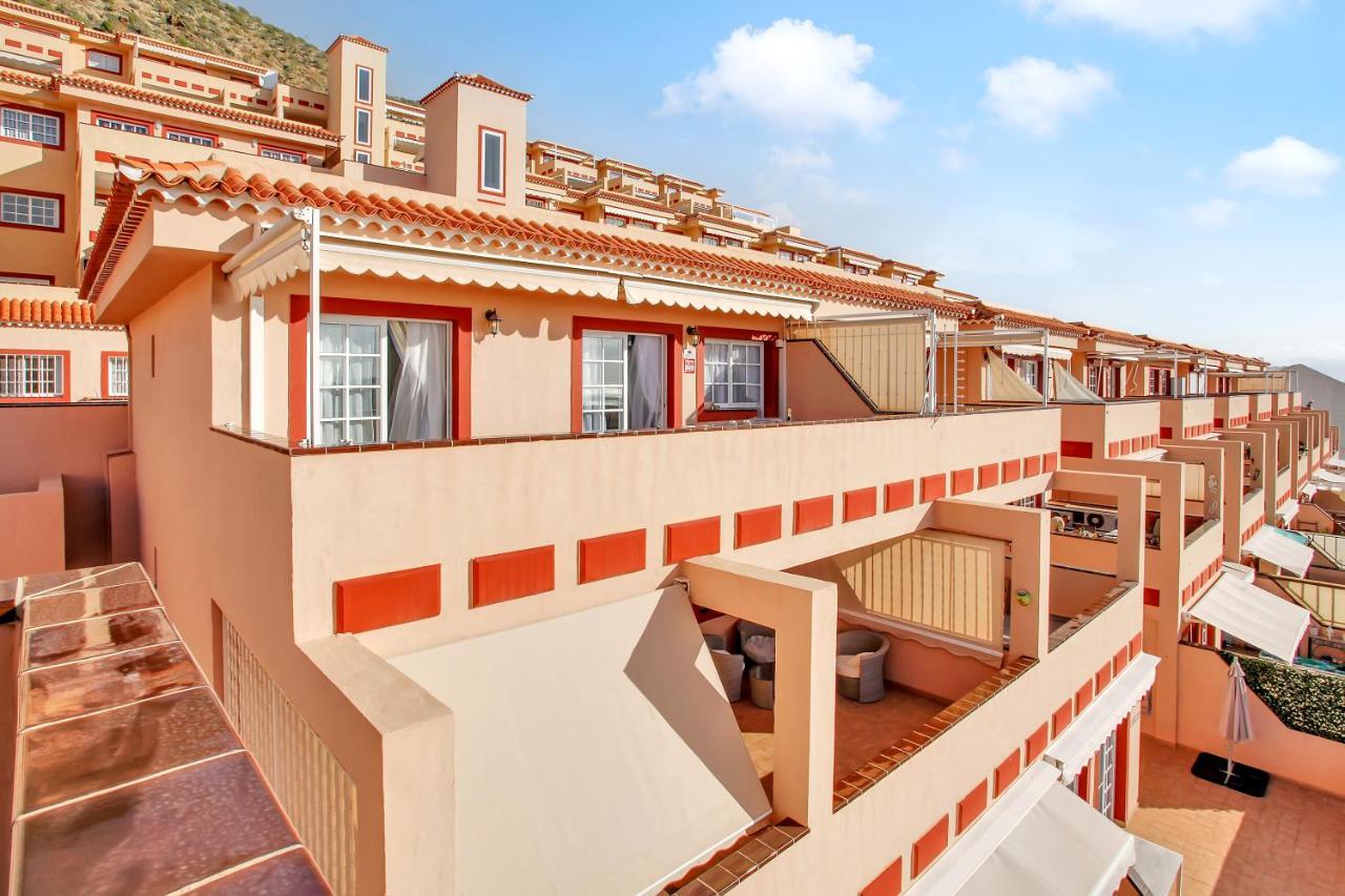 Top Floor, Sea View, Huge Terrace, Heated Pool, Garage Los Cristianos  Exterior photo